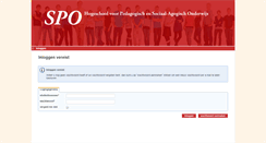 Desktop Screenshot of dlo.spo-groningen.nl